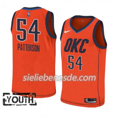 Kinder NBA Oklahoma City Thunder Trikot Patrick Patterson 54 2018-19 Nike Orange Swingman